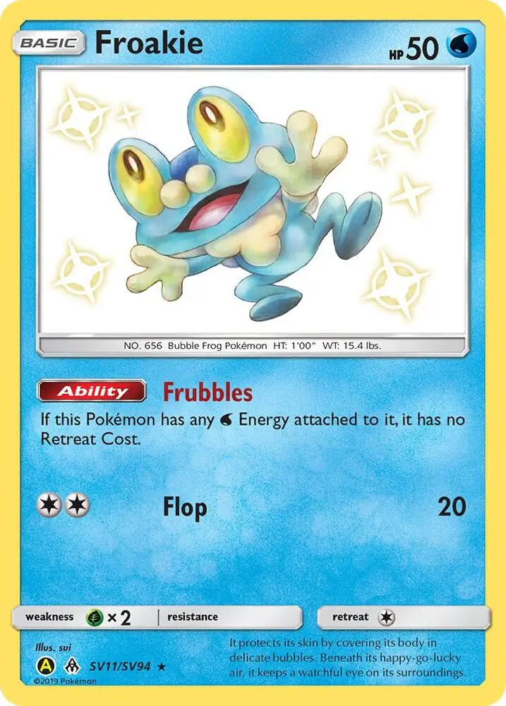 Froakie, Hidden Fates Shiny Vault SV11/94