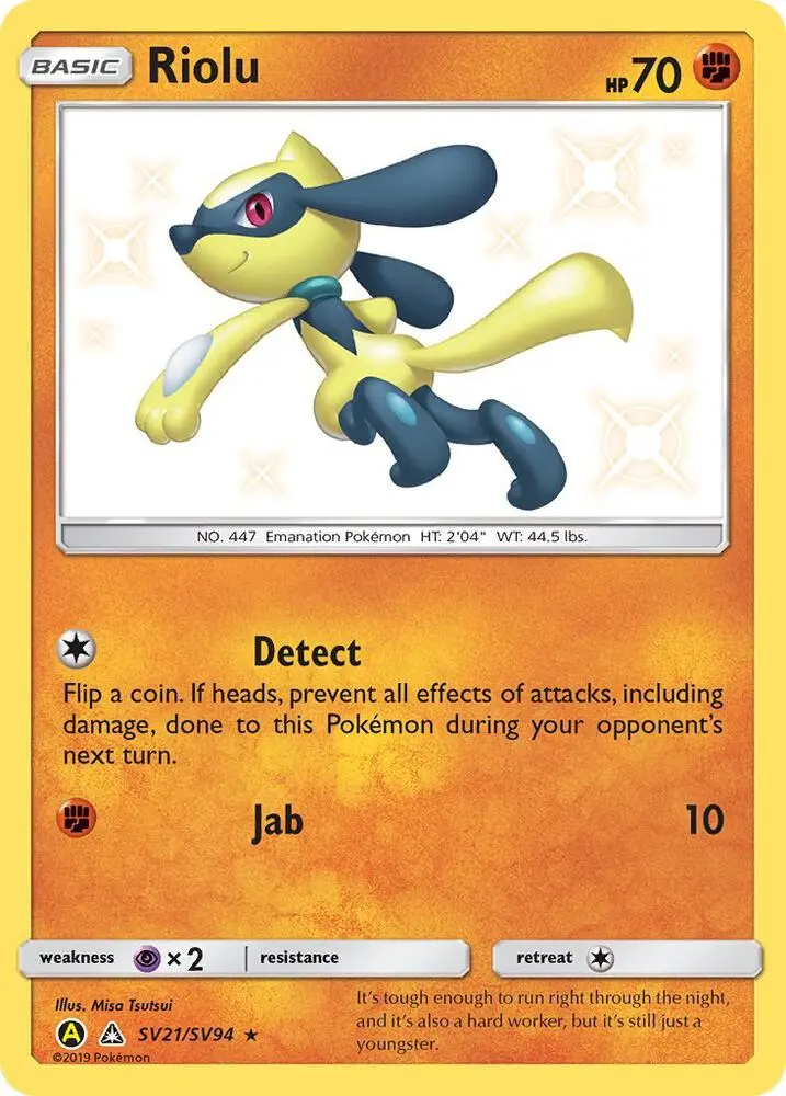 Riolu, Hidden Fates Shiny Vault SV21/94