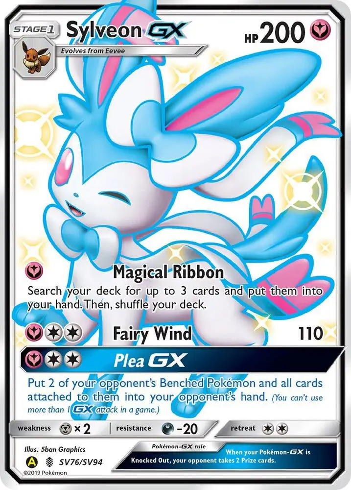 Sylveon-GX, Hidden Fates Shiny Vault SV76/94