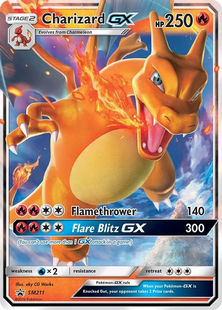 Charizard GX, SM Black Star Promos SM211/248
