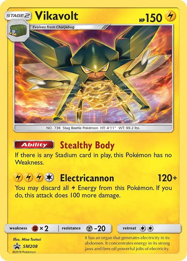 Vikavolt, SM Black Star Promos SM208/248