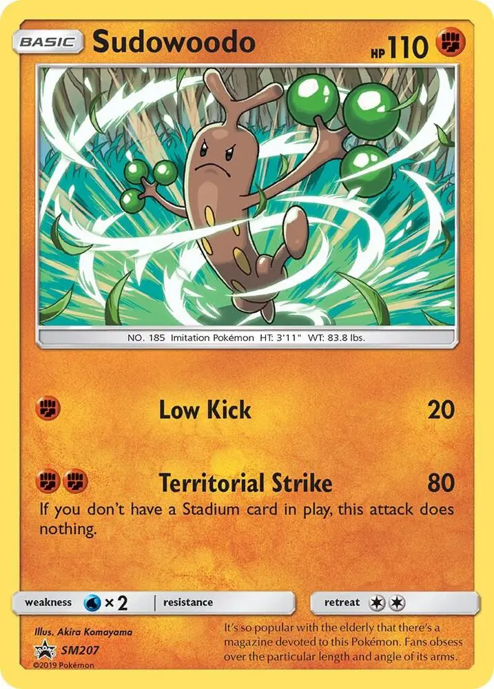 Sudowoodo, SM Black Star Promos SM207/248