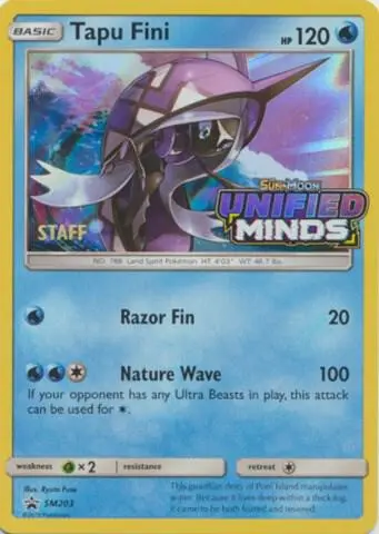 Tapu Fini, SM Black Star Promos SM203