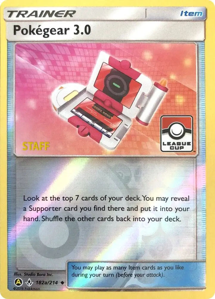 Pokegear 3.0, League & Championship Cards 182a/214