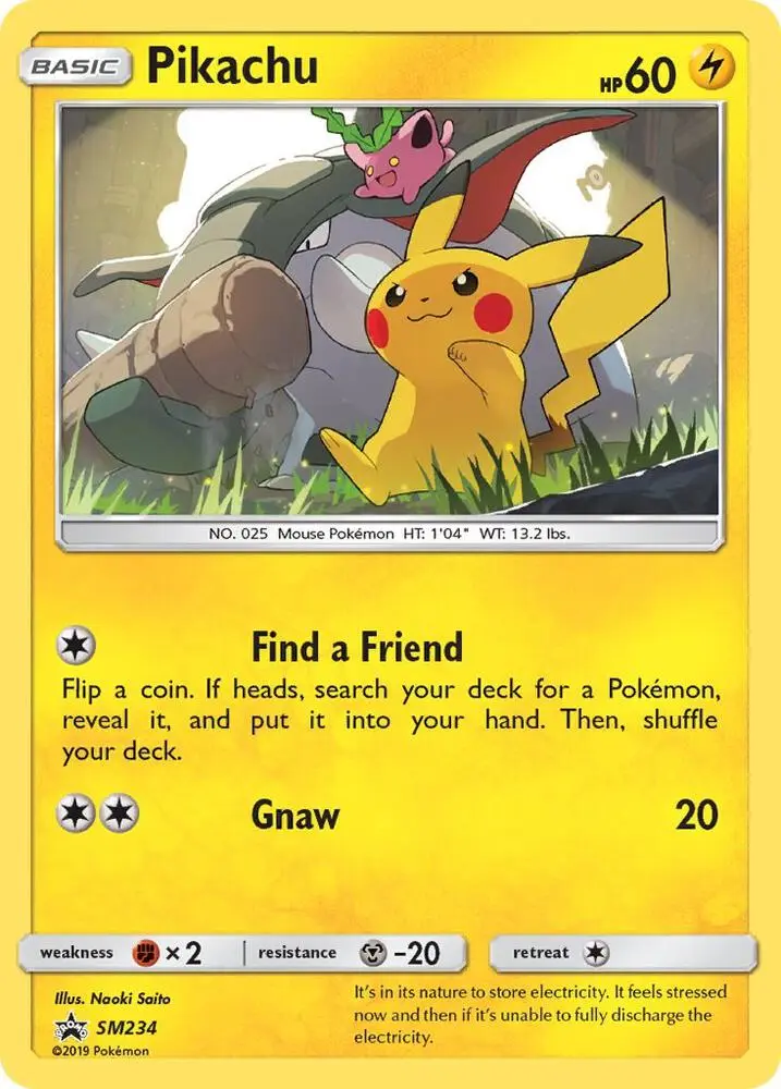 Pikachu, SM Black Star Promos SM234/248
