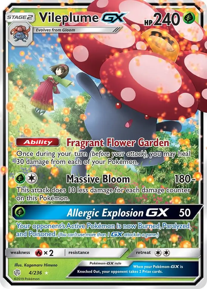 Vileplume GX, Cosmic Eclipse 4/236