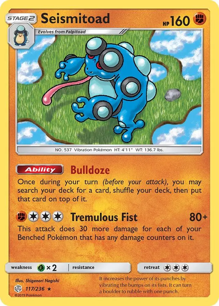 Seismitoad, Cosmic Eclipse 117/236