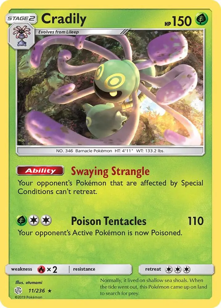 Cradily, Cosmic Eclipse 11/236