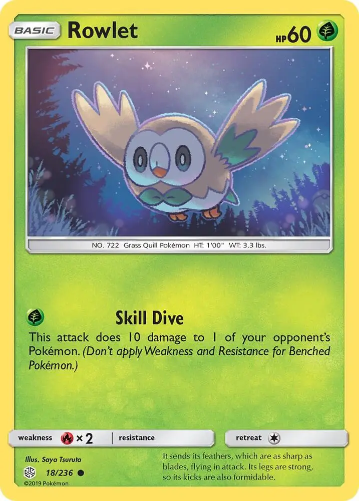 Rowlet, Cosmic Eclipse 18/236
