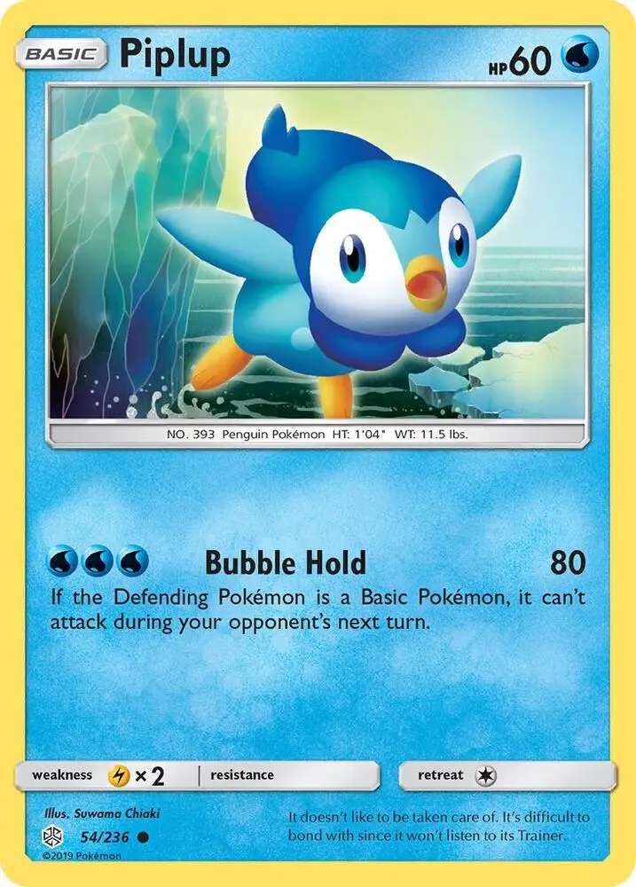Piplup, Cosmic Eclipse 54/236