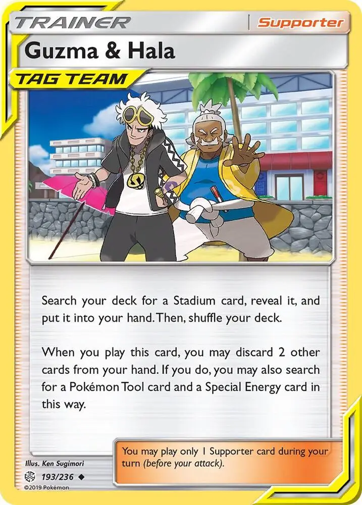 Guzma & Hala, Cosmic Eclipse 193/236