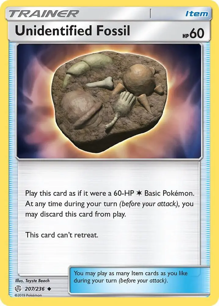 Unidentified Fossil, Cosmic Eclipse 207/236