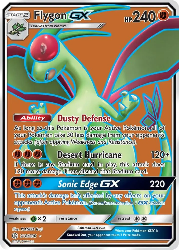 Flygon GX, Cosmic Eclipse 218/236