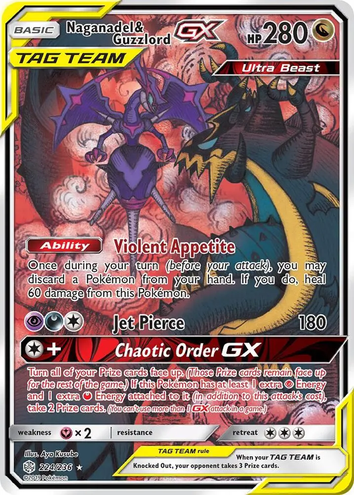 Naganadel & Guzzlord GX, Cosmic Eclipse 224/236