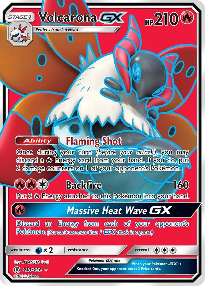 Volcarona GX, Cosmic Eclipse 213/236