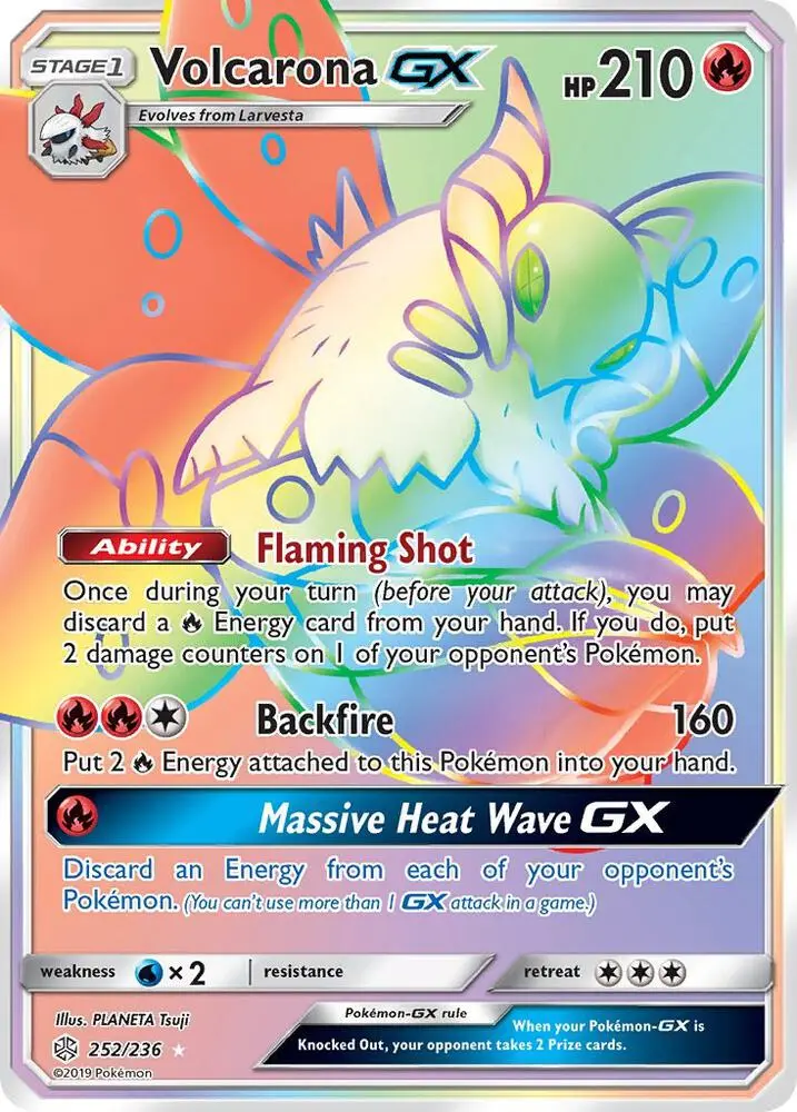 Volcarona GX, Cosmic Eclipse 252/236