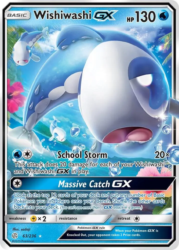Wishiwashi GX, Cosmic Eclipse 63/236