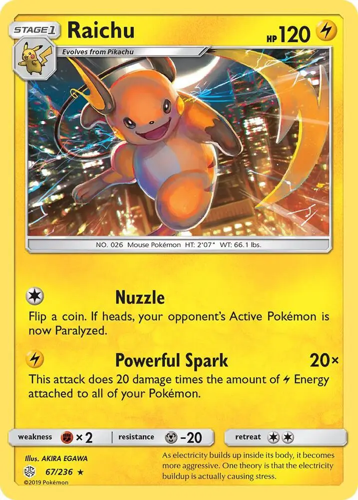 Raichu, Cosmic Eclipse 67/236