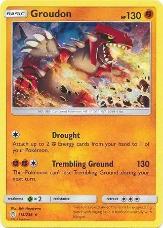 Groudon, Deck Exclusives 113/236