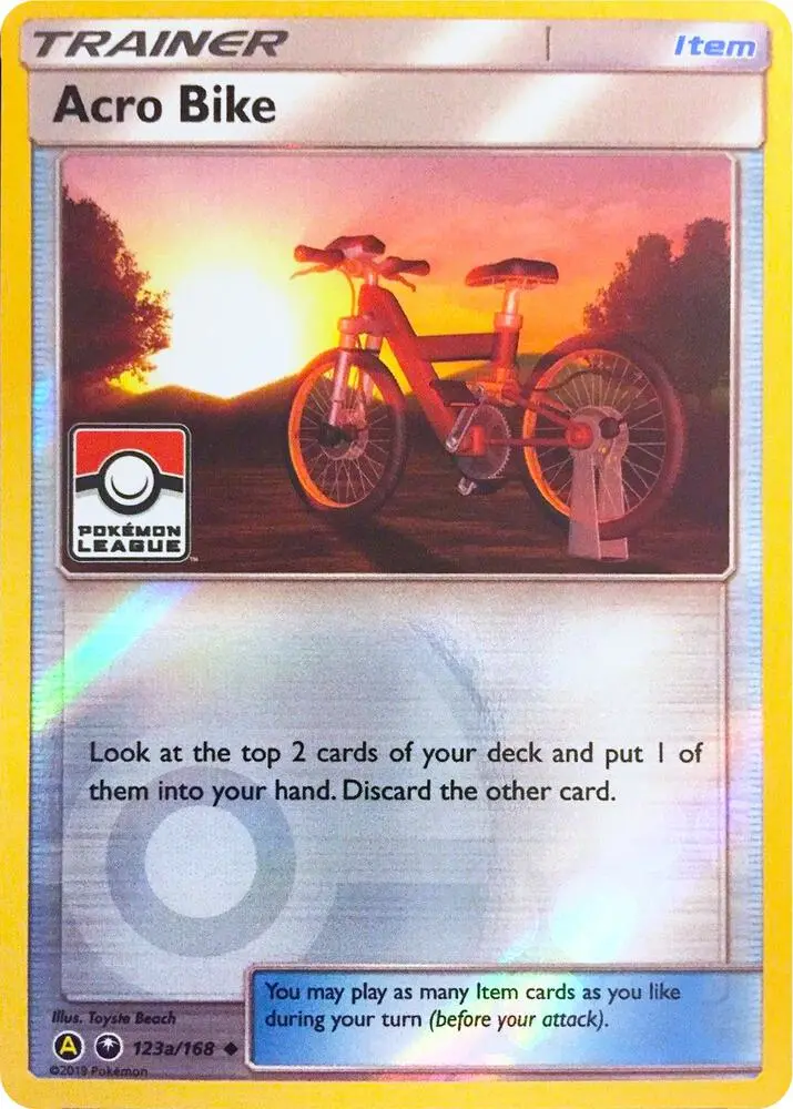 Acro Bike, League & Championship Cards 123a/168