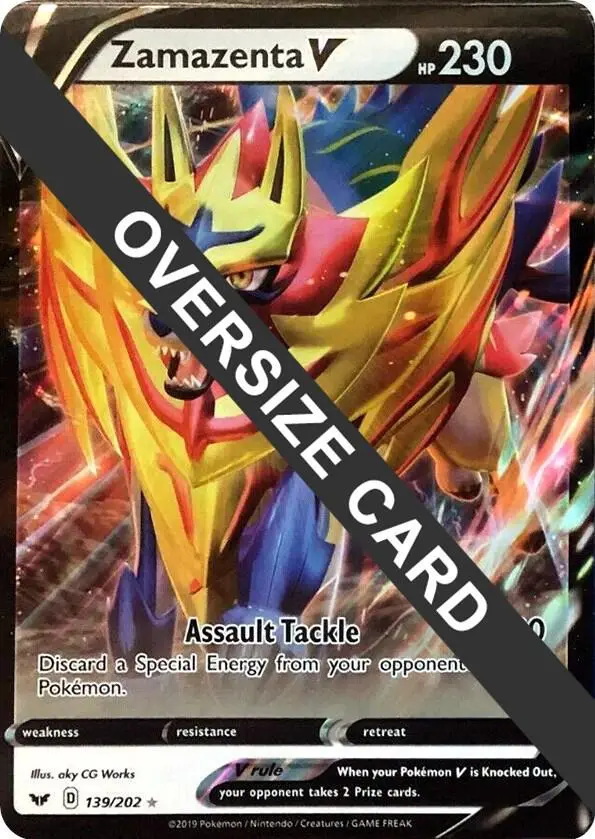Zamazenta V, Jumbo cards 139/202