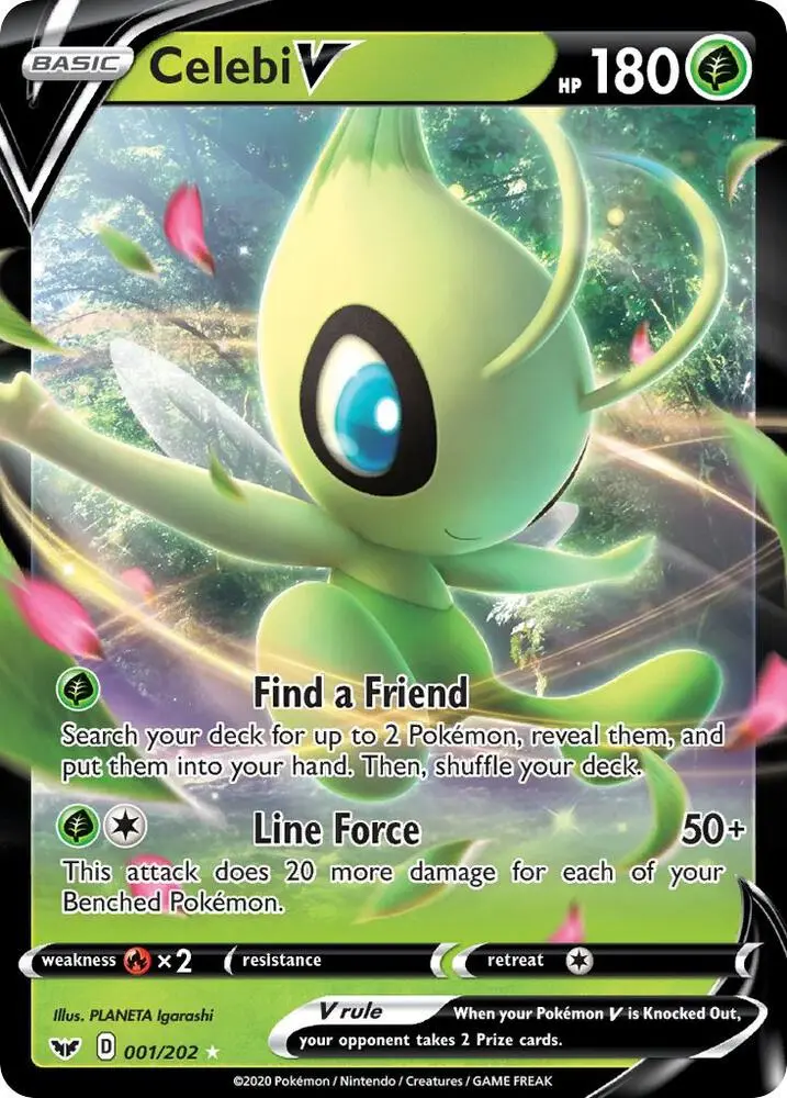 Celebi V, Sword & Shield 1/202