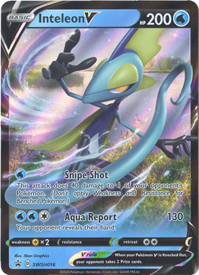 Inteleon V, SWSH Black Star Promos SWSH016/307