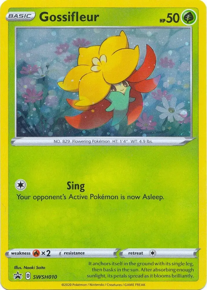 Gossifleur, SWSH Black Star Promos SWSH010/307