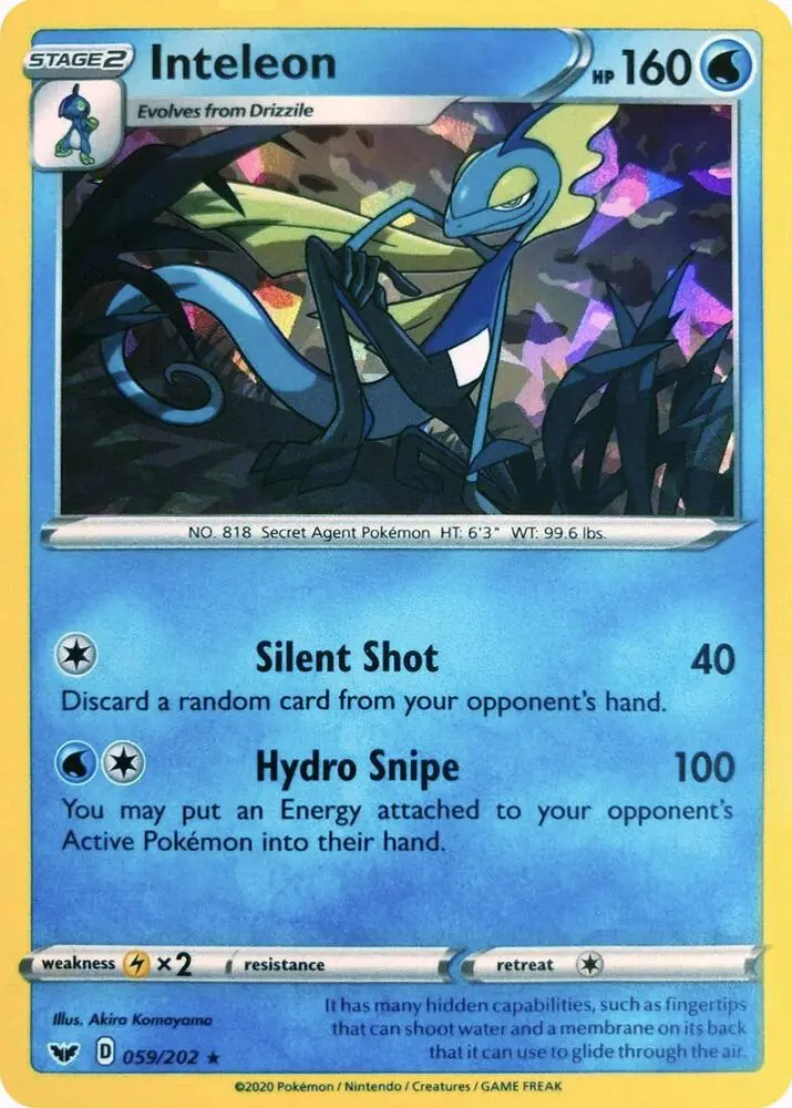 Inteleon, Deck Exclusives 059/202