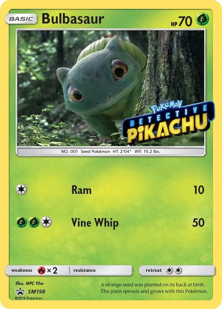 Bulbasaur, SM Black Star Promos SM198