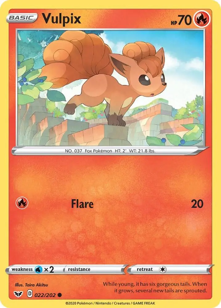 Vulpix, Sword & Shield 22/202