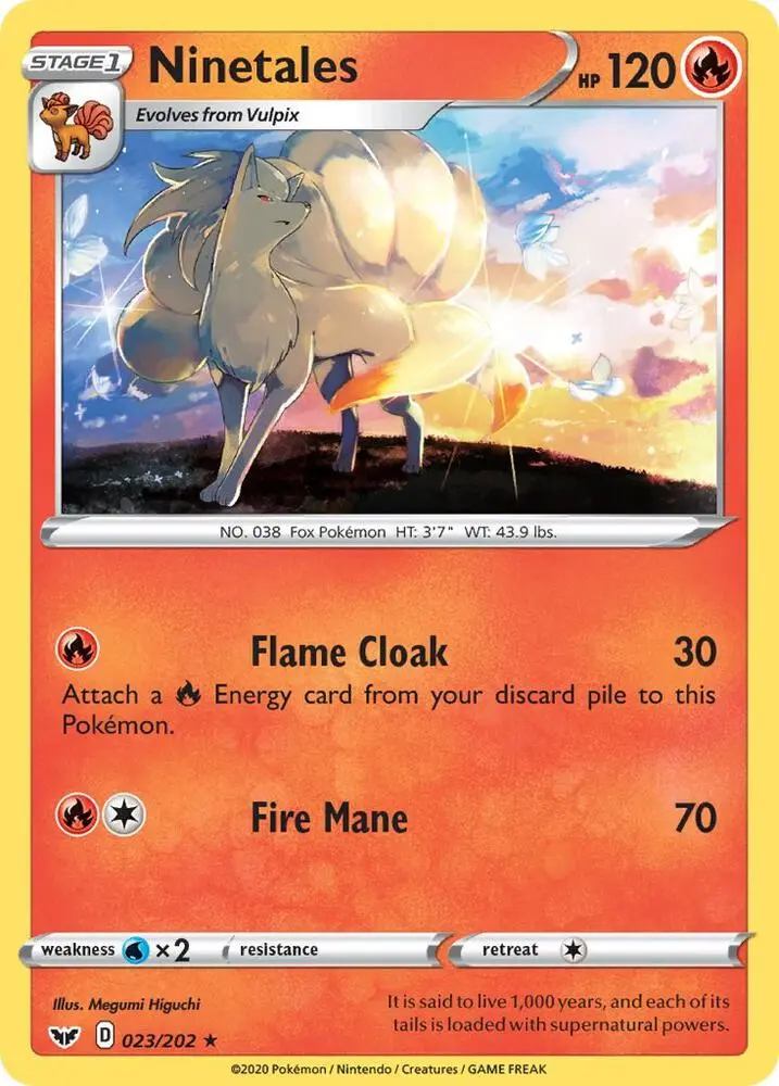 Ninetales, Sword & Shield 23/202