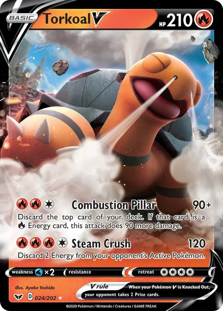 Torkoal V, Sword & Shield 24/202
