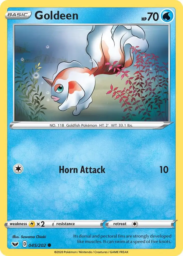 Goldeen, Sword & Shield 45/202