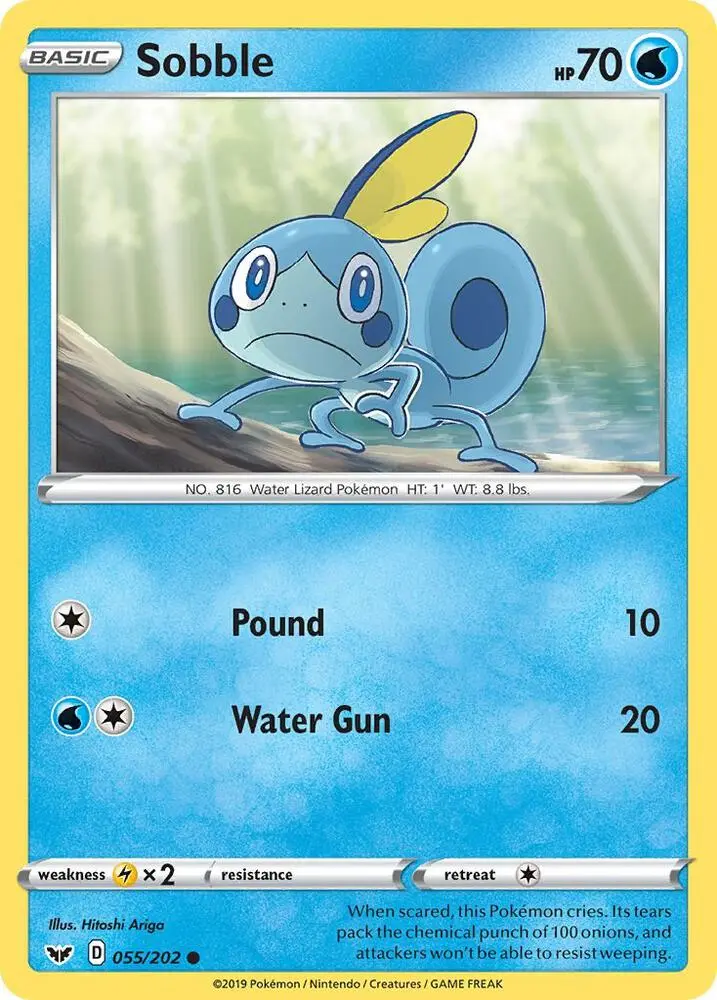 Sobble, Sword & Shield 55/202