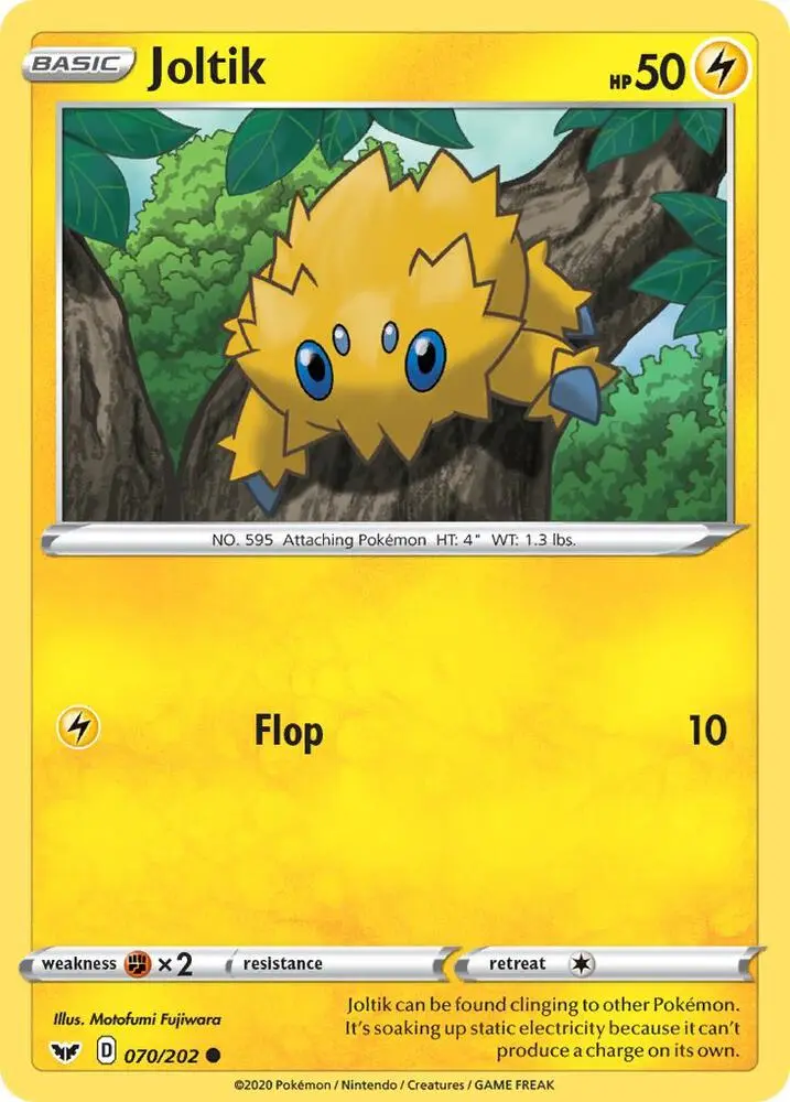 Joltik, Sword & Shield 70/202