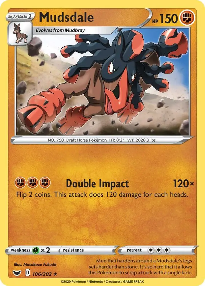 Mudsdale, Sword & Shield 106/202