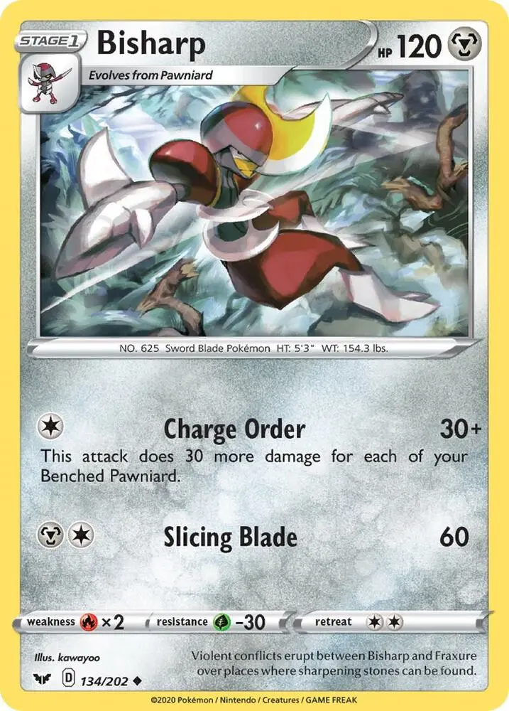 Bisharp, Sword & Shield 134/202