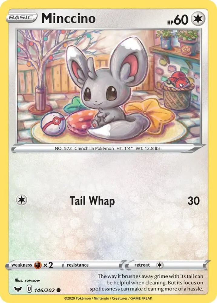 Minccino, Sword & Shield 146/202