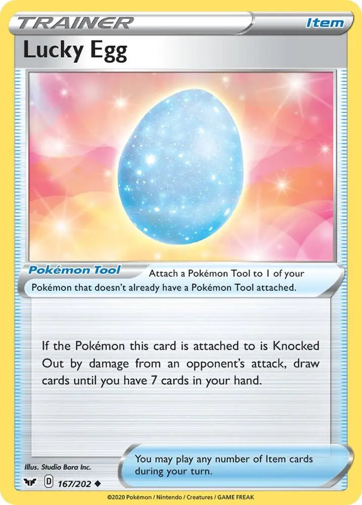 Lucky Egg, Sword & Shield 167/202