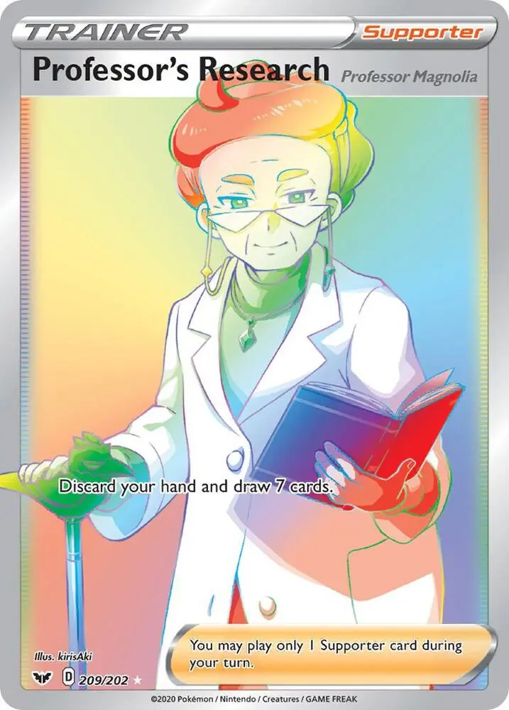 Professor's Research (Professor Magnolia), Sword & Shield 209/202