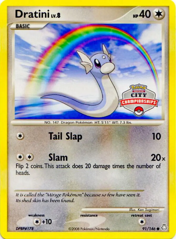 Dratini, League & Championship Cards 091/146