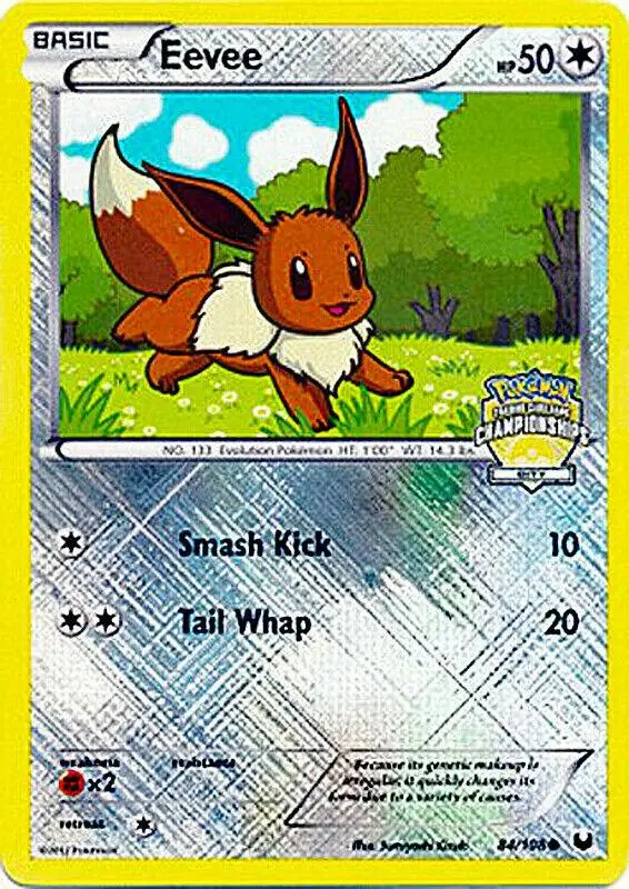 Eevee, League & Championship Cards 084/108