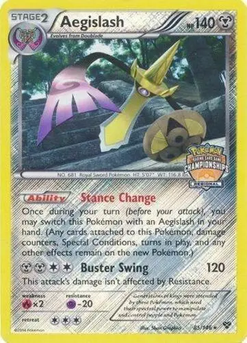 Aegislash, League & Championship Cards 085/146