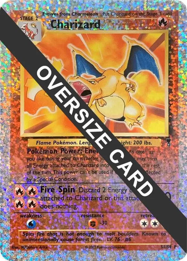 Charizard, Jumbo cards 004/102