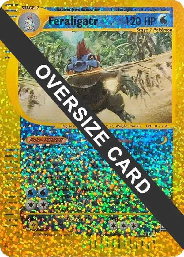 Feraligatr, Jumbo cards 002/012