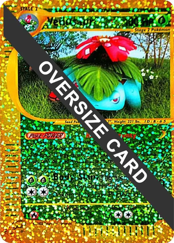 Venusaur, Jumbo cards 004/012