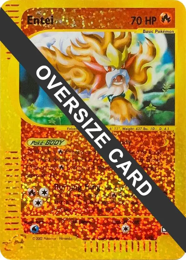 Entei, Jumbo cards 005/012
