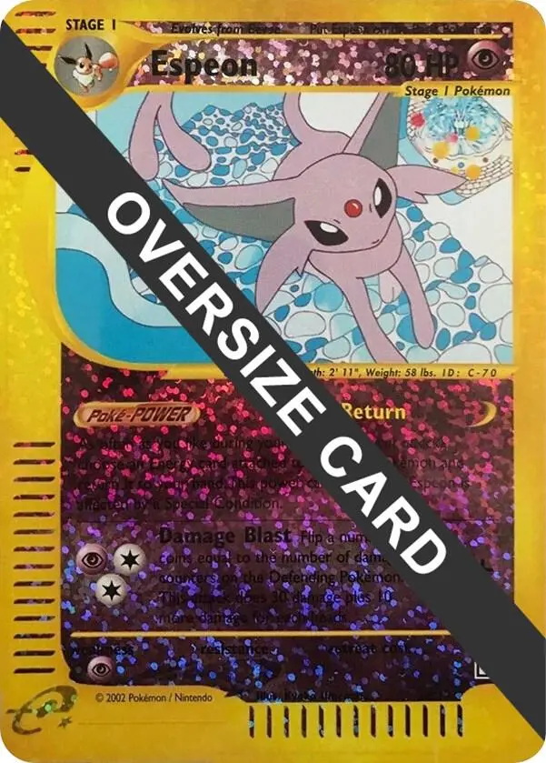 Espeon, Jumbo cards 006/012