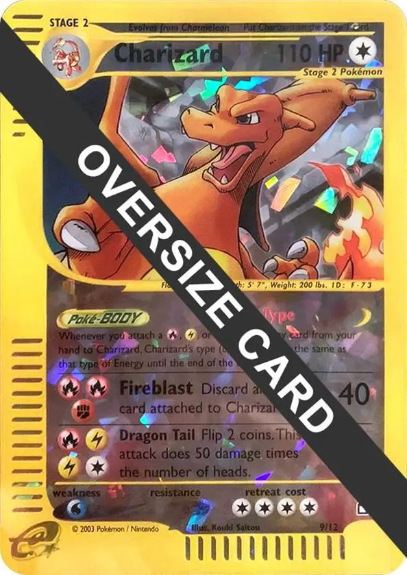 Charizard, Jumbo cards 009/012